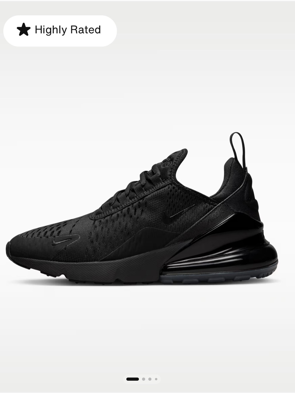 Nike Air Max 270 Women’s Running Shoe - Black